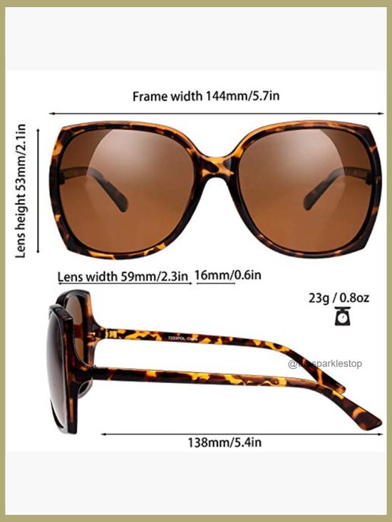 Oversized Square Jackie O Cat Eye Hybrid Butterfly Fashion Sunglasses